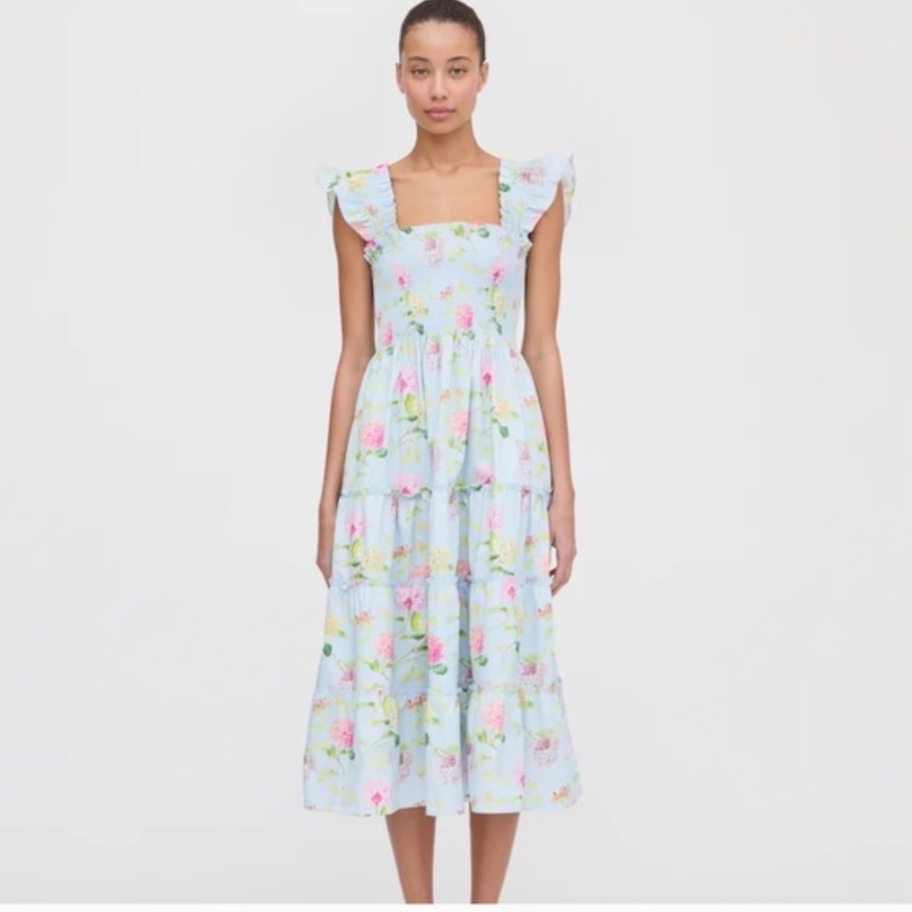 Hill House Ellie Nap Dress in Hydrangea Chintz